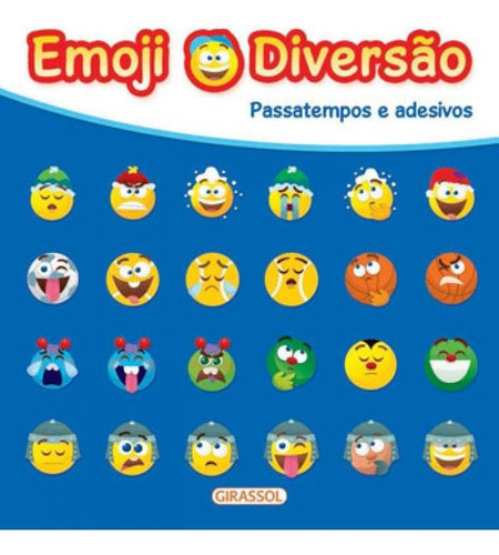 Emoji Diversão Azul - Vol. 1