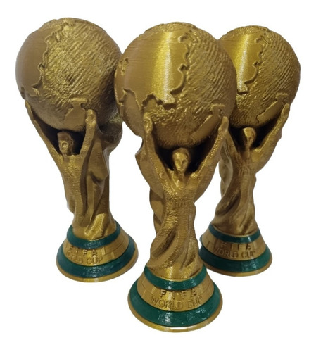 Imagen 1 de 2 de Copa Del Mundo 20 Cm 3d Mundial Futbol Fifa