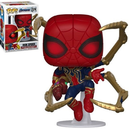 Funko Pop Homen Aranha 574 Iron Spider Marvel Vingadores