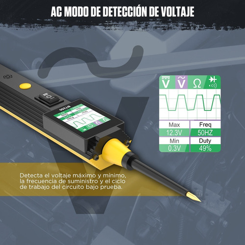 5.13 Probador De Circuito Automotriz Power Probe Led 6-30v