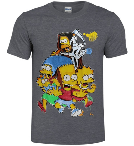 Camiseta Hombre Homero La Muerte