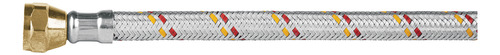 Manguera Para Gas, Aluminio, 3/8', 100 Cm, Foset Basic 6 Pzs