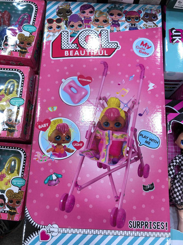 Muñeca Lol Coché Tetero Paseo Niñas Barbies Surprise