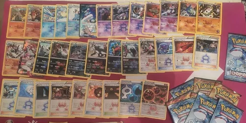 COLEÇÃO COMPLETA DE CARTAS DE POKEMON DO MARCOS 