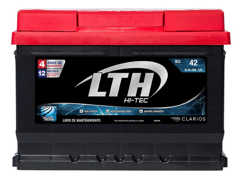 Batería Lth Mercury Sable 2002-2002 - H-42-550