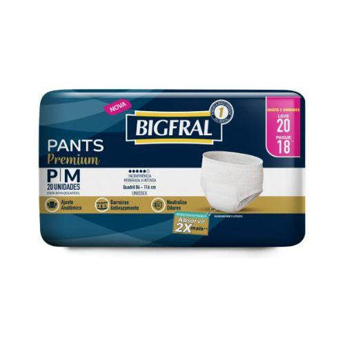 Pants Bigfral Premium P-m Lleve 20x18