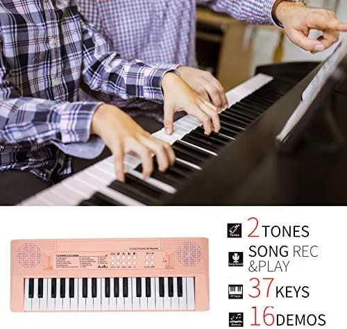 Piano Eléctrico 37 Teclado Eléctrico Para Principiantes Con