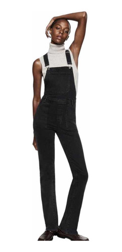 Jardinero Demin Jumpsuit Bershka Importado Uk