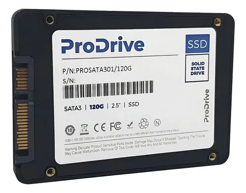 Disco Sólido Interno Prodrive Prosata301 120gb Preto