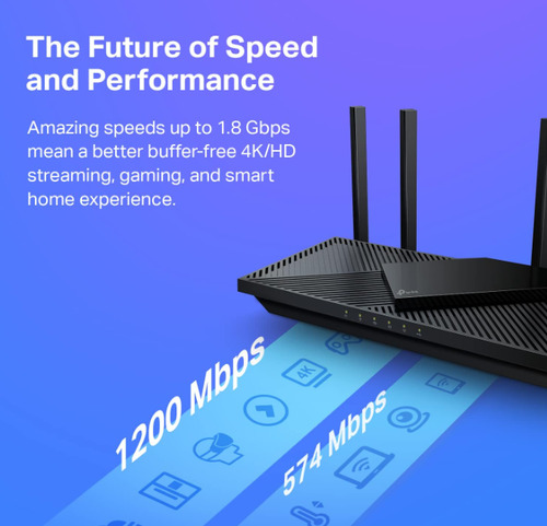 Smart Router Wifi 6 Tp-link Archer Ax21 Doble Banda
