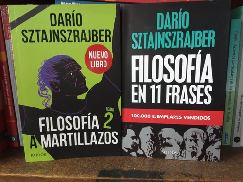 Combo Filosofia En 11 Frases + Filosofia A Martillazos T.2