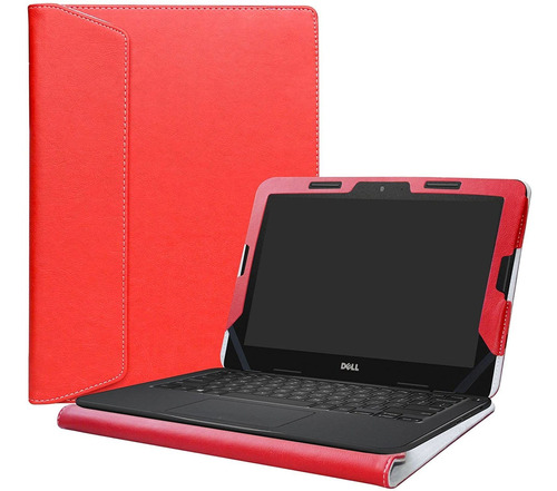 Funda Sobre Para Laptop Dell Chromebook 11  | Rojo Cuero