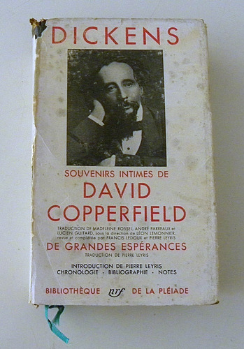 Souvenirs Intimes De David Copperfield.grandes Esperances