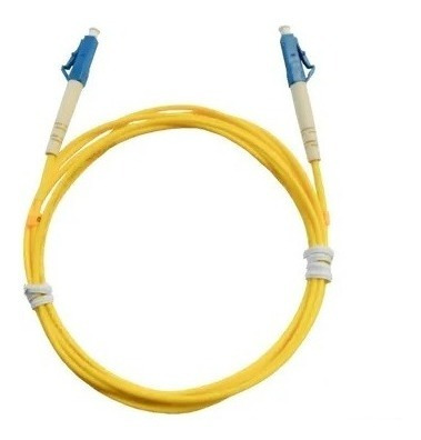 Patch Cord Óptico Simplex Monomodo Lc/upc 2 Metros 3.0mm
