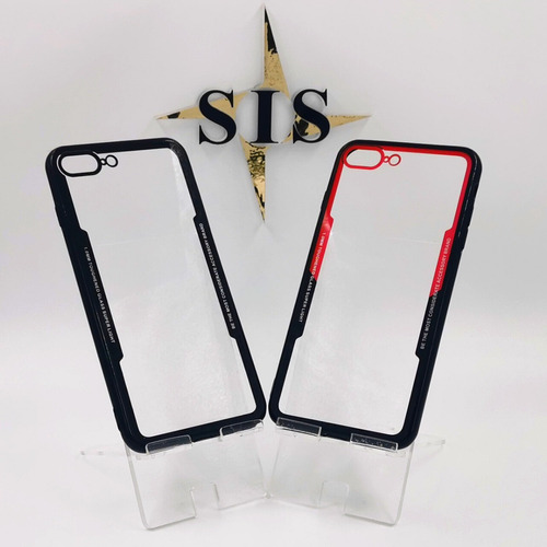 Estuche Protector Carcasa Transparente iPhone 7plus 