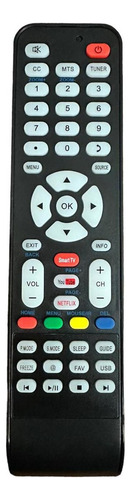 Control Letras Azules Compatible Con Atvio Smart Tv