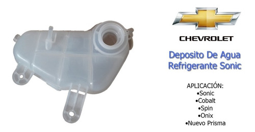 Deposito Refrigerante Chevrolet Sonic Original Rep Floresta