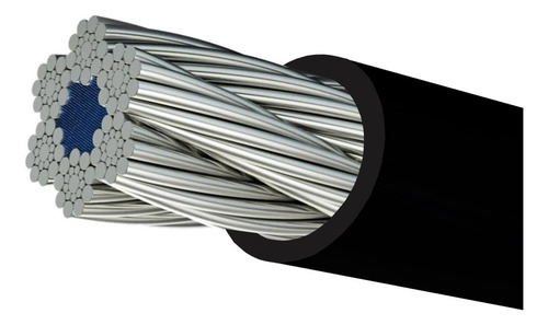 100m Cabo Aço 1/8 6x19 Alma Aço Revestido Nylon Academia