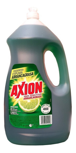 Lavatrastes Líquido Axion Limón 2.8 Litros Oferta!