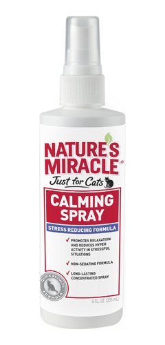 Nature's Miracle Just For Cats Calming Spray 236ml