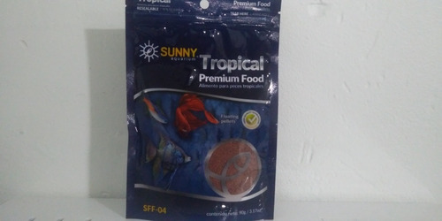 Imagen 1 de 1 de Sunny Alimento Tropical 90g Premium Food Peces Acuario