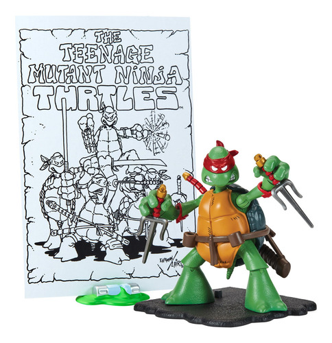 Figura De Acción Tmnt Rafael Boceto 14.74 Cm