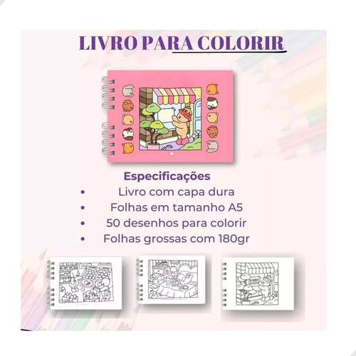 Kit Caderno Bobbie Goods Capa Dura + Caneta Touch 36 Cores