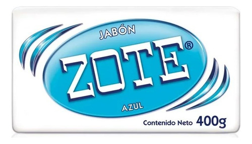 Zote Azul / Caja Con 25 Piezas De 400g