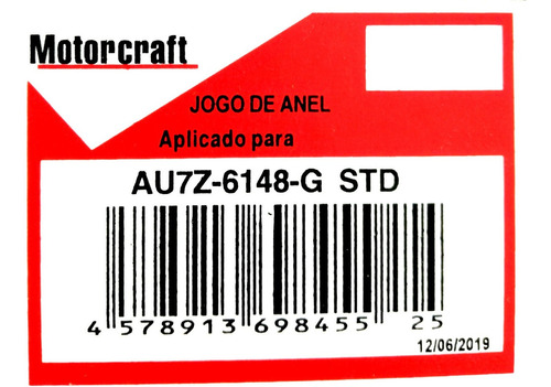 Anillos Ford F250 F350 Super Dutty 6.2 Motorcraft Usa Tienda