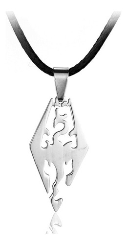 The Elder Scrolls Skyrim Dragon Collar De Acero Inoxidable