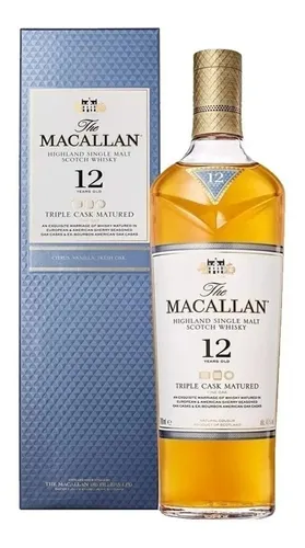 comprar Whisky The Macallan Triple Cask 12 Años 700 Ml Botella