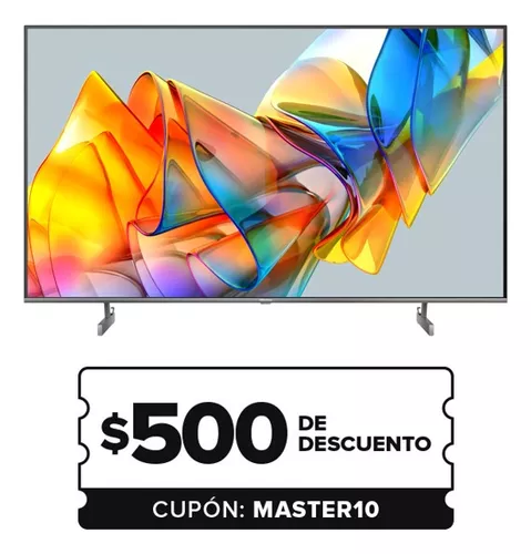 Pantalla Hisense 55 Pulgadas Mini LED 4K Google TV 55U6K a precio