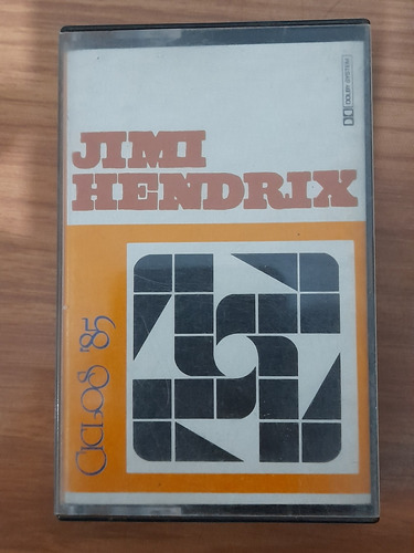 Cassette Jimi Hendrix. Ciclos 85. Ed Nacional 