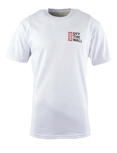 Remera Vans Off The Wall Classic Blanco