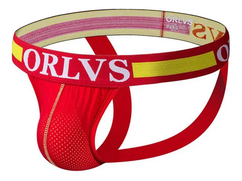 Tanga Doble A Orlvs Para Hombre, Bragas Lisas Y Cortas Bre 9