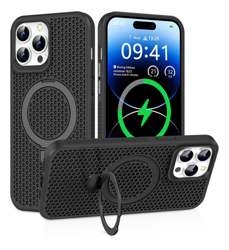 Skylmw Funda Con Soporte Magnético Diseñada Para iPhone 12,