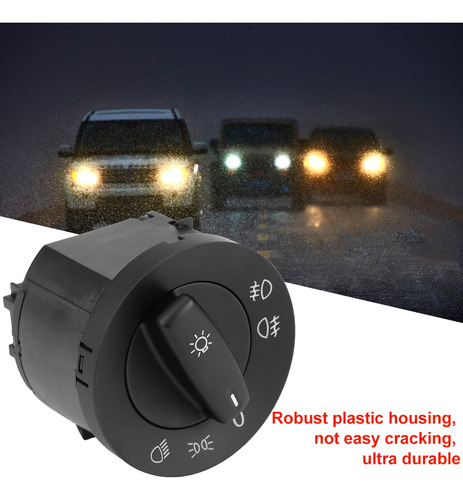 Botón De Control De Niebla De Faros Delanteros Para Mk5 Mk6