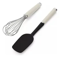 Comprar Set Utensilios Kitchenaid Kqg463ohace Espatula Batidor Crema