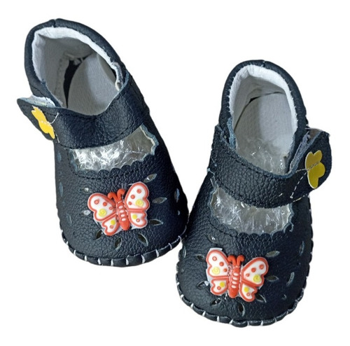 Zapatos Sandalias Chalas De Policuero Para Bebes - Mariposa