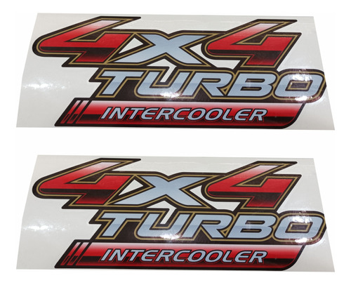 Adhesivos Para Camioneta Toyota Hilux 4x4 Turbo Intercooler