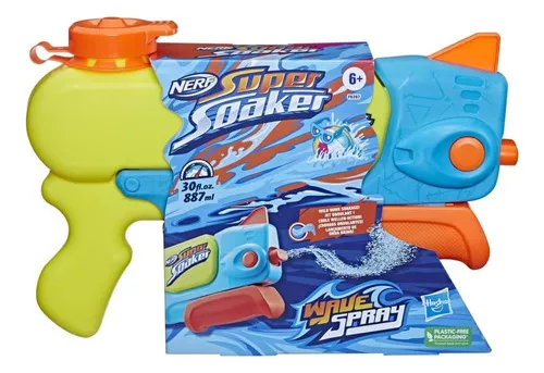 Lançador De Água Nerf Super Soaker Twin Tide Hasbro - E0024