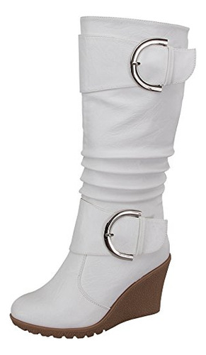 Top Moda Womens Pure-65 Mid Calf Round Toe B00kr7c2o8_190324