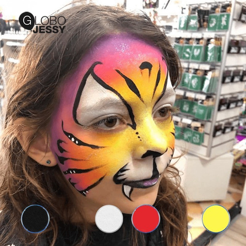 Maquillaje Caritas Pintadas Set De 6 Potes