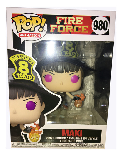 Funko Pop Animation Fire Force Maki 980