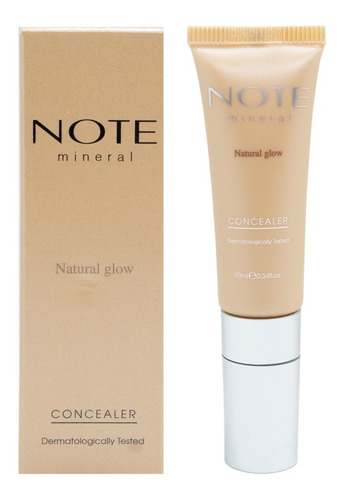 Note Mineral Concealer Corrector Facial Natural Vegano Fps15