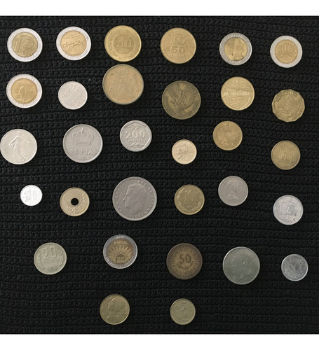 Coleccion/lote De Monedas De Varios Paises