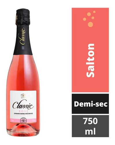 Espumante Salton Classic Demi Sec 750ml Rosé