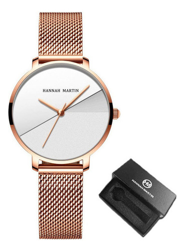 Reloj Hannah Martin 133 De Cuarzo Simple De Acero Inoxidable