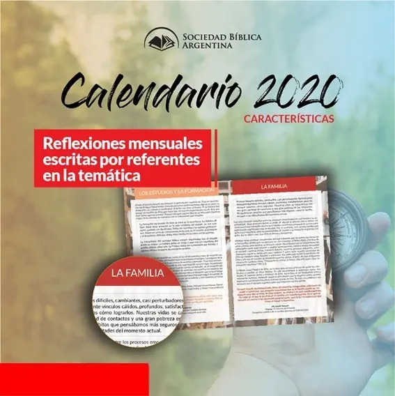Calendario 2018 con versículos bíblicos para imprimir