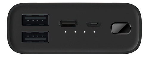 10000mah Mi Power Bank 3 Ultra Compacta - Oficial Xiaomi Color Negro